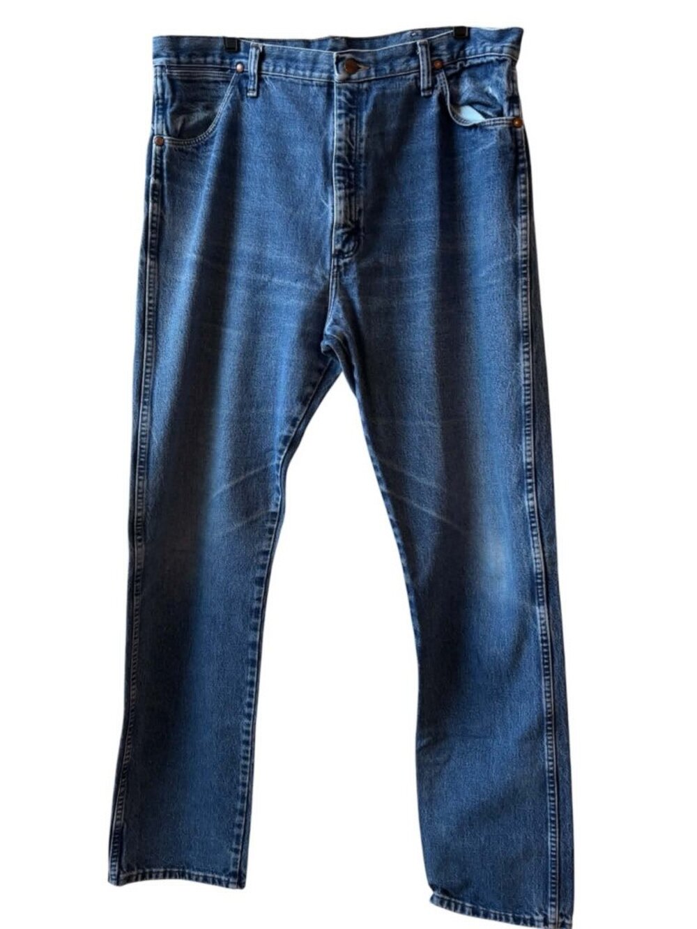 Wrangler 36X38 Jeans Casual Fit Straight Leg Men's Jeans